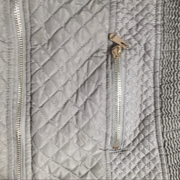 B&H Quilted Jacket, beige, sz M - Picture 3 of 11